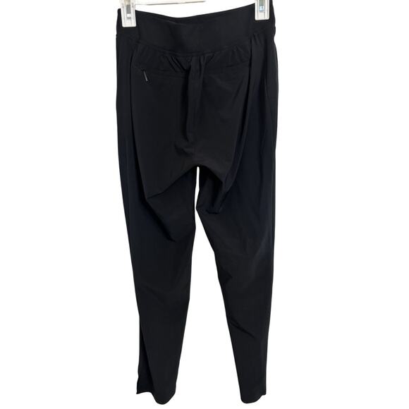 Athleta Black Brooklyn Ankle Pants Size 0 Lightweight Travel Pants Casual Viral - Picture 2 of 8